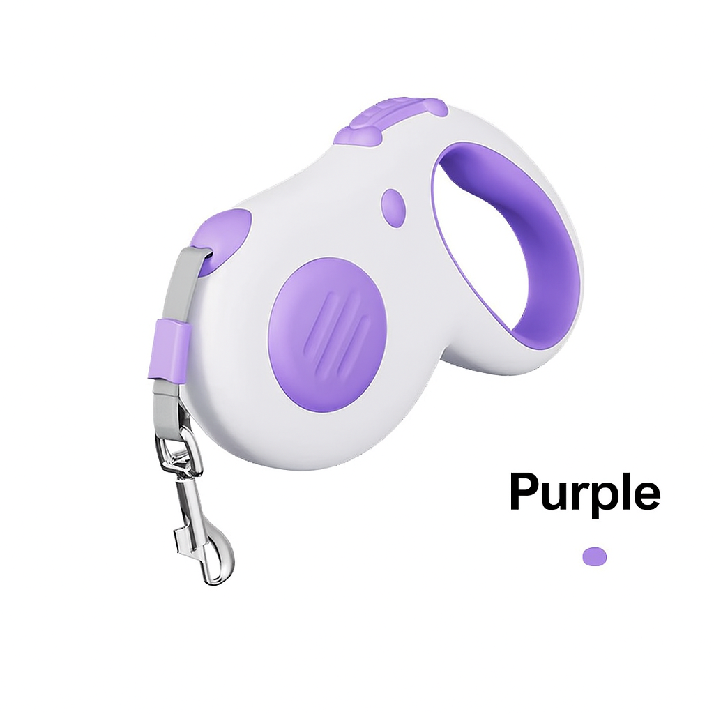 Retractable Dog Leash - Dog leash with one-button brake explosion-proof,