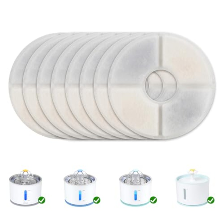 Pet Water Fountain - Cat Water Fountain Filter Replacement, ///1/+4,