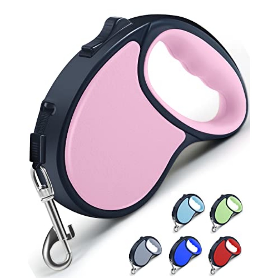 Retractable Dog Leash - Retractable Dog Leash, [Strong Nylon Tape][One-Handed