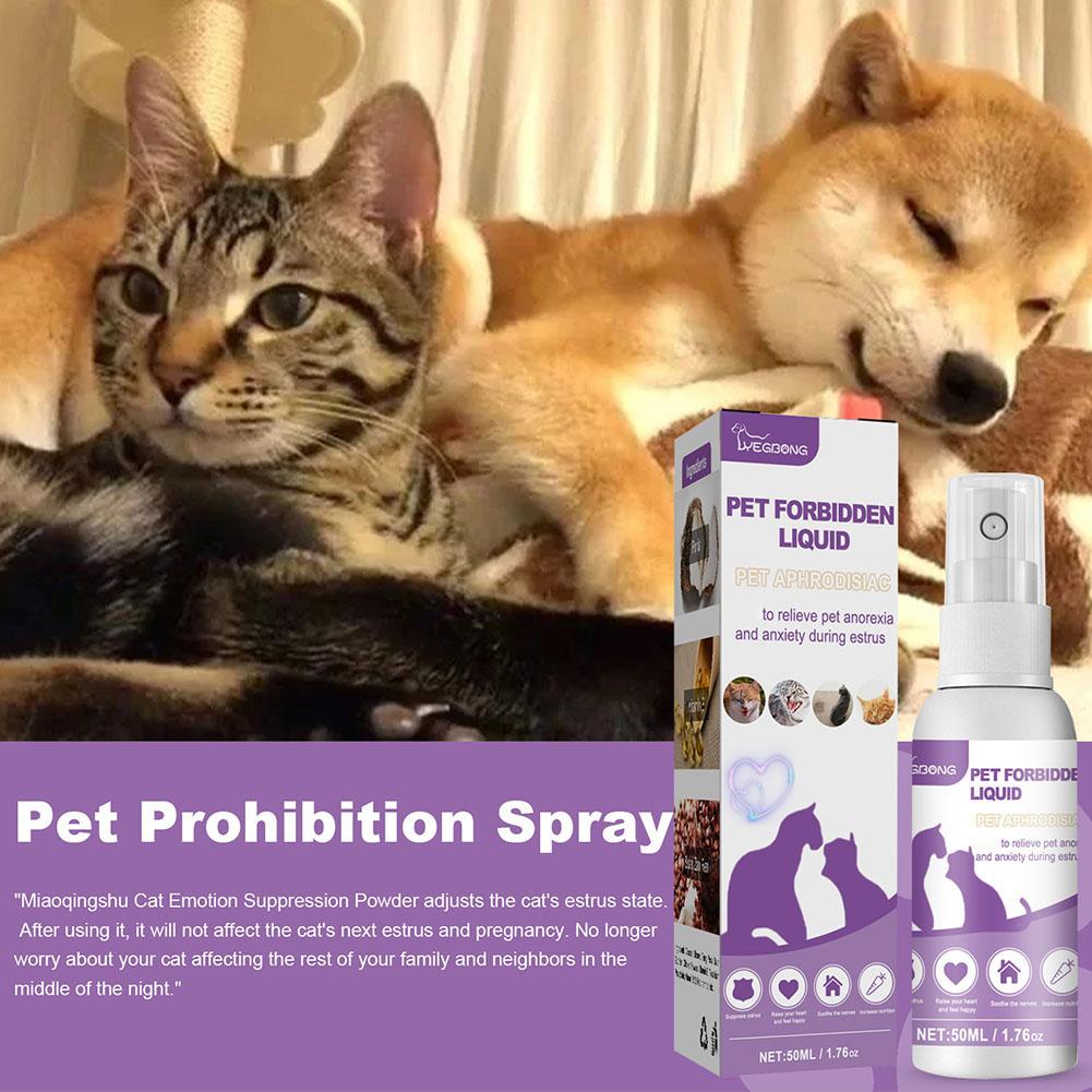 Pet Supplies Vending Machine - 50ml Pet Calming Spray Prevent Howling