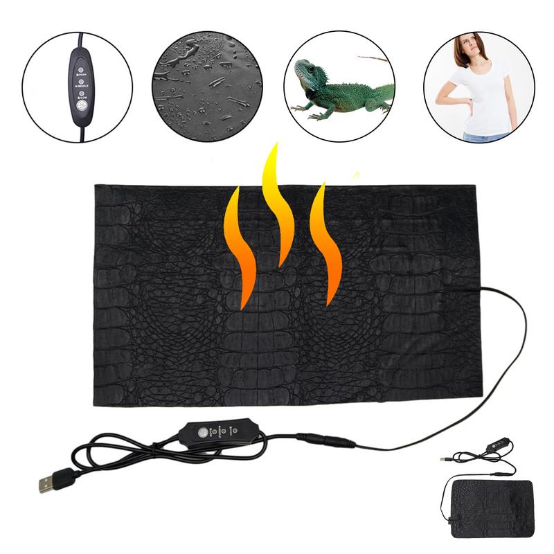 USB Pet Heating Pad Terrarium  - Reptile Heating Mat บทวิจารณ์และราคา