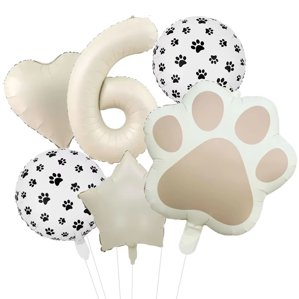 6pcs Animal Let's Pawty Dog Ca - Pet Supplies Warehouse บทวิจารณ์และราคา