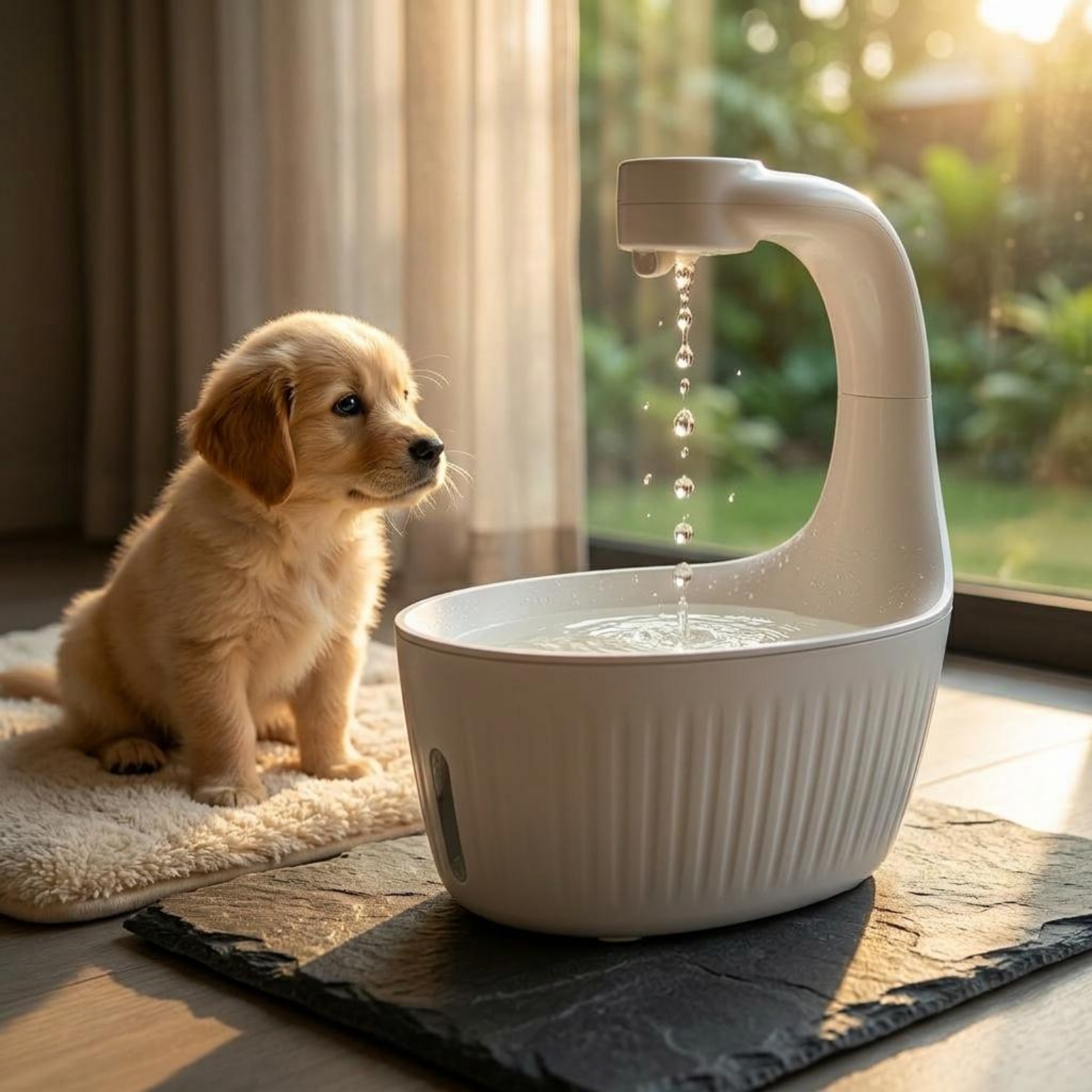 Wireless Feline Water Fountain - Pet Water Fountain บทวิจารณ์และราคา