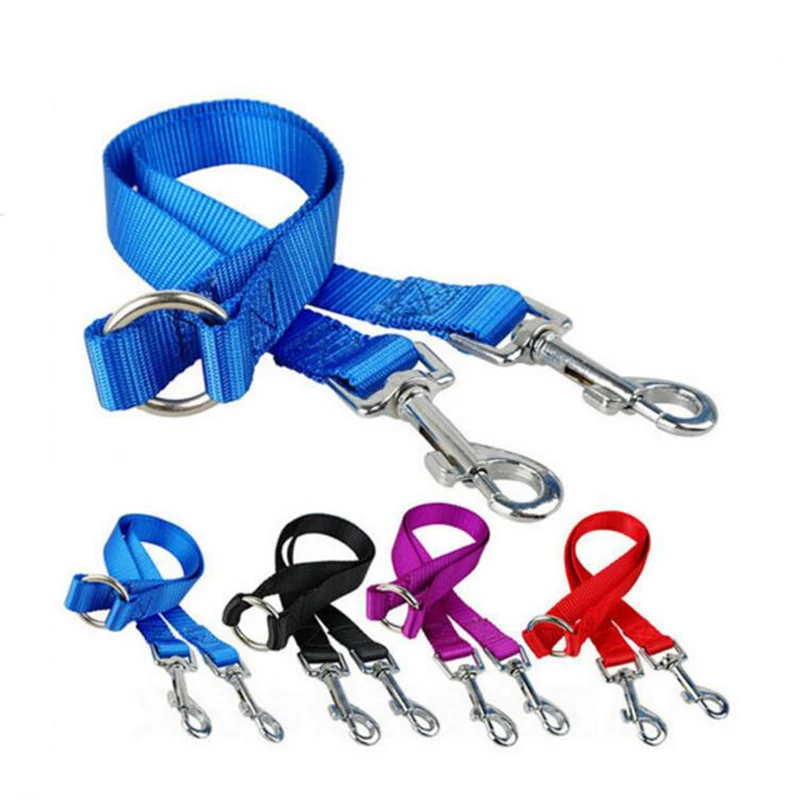 Outdoor Walking Two Dogs Leash - Retractable Dog Leash บทวิจารณ์และราคา
