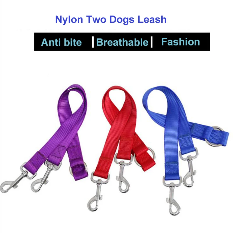 Outdoor Walking Two Dogs Leash - Retractable Dog Leash บทวิจารณ์และราคา