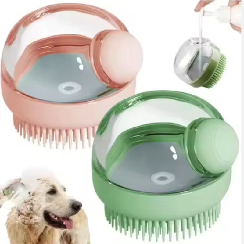 Pet Bathing Brush Soft Silicon - Pet Supplies Vending Machine บทวิจารณ์และราคา