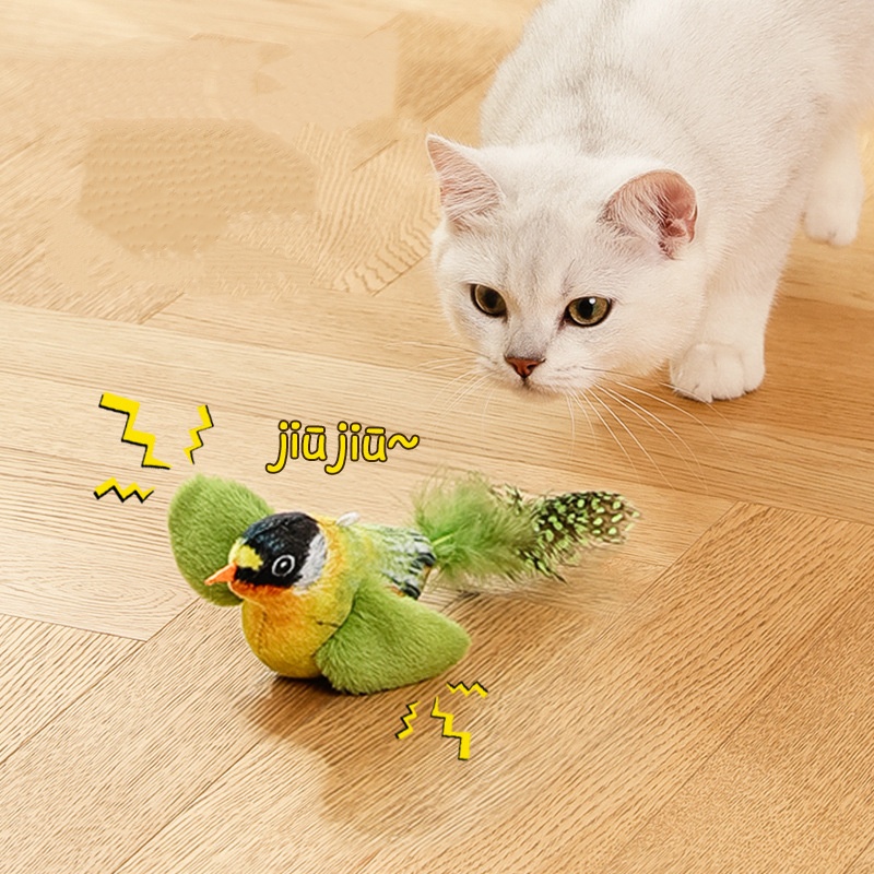 Indoor Interactive Birds Toy f - Catnip Toys บทวิจารณ์และราคา