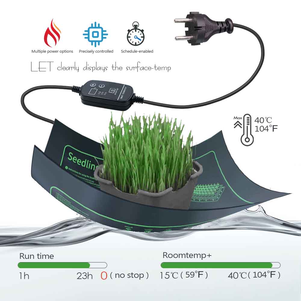 7-100W Plants Heating Pad with - Reptile Heating Mat บทวิจารณ์และราคา