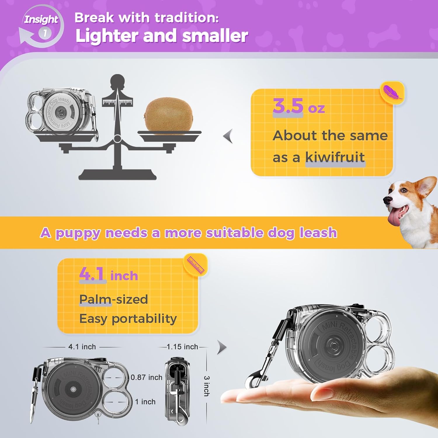 10ft Retractable Dog Leash for - Retractable Dog Leash บทวิจารณ์และราคา