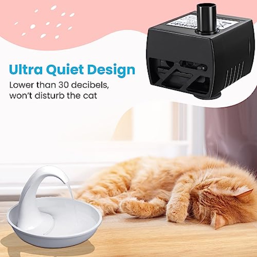 Pet Water Fountain Pump Compat - Pet Water Fountain บทวิจารณ์และราคา