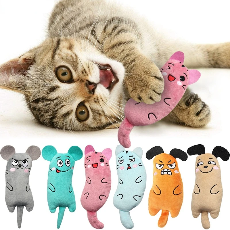Pet Kitten Chewing ToyFunny cu - Catnip Toys บทวิจารณ์และราคา