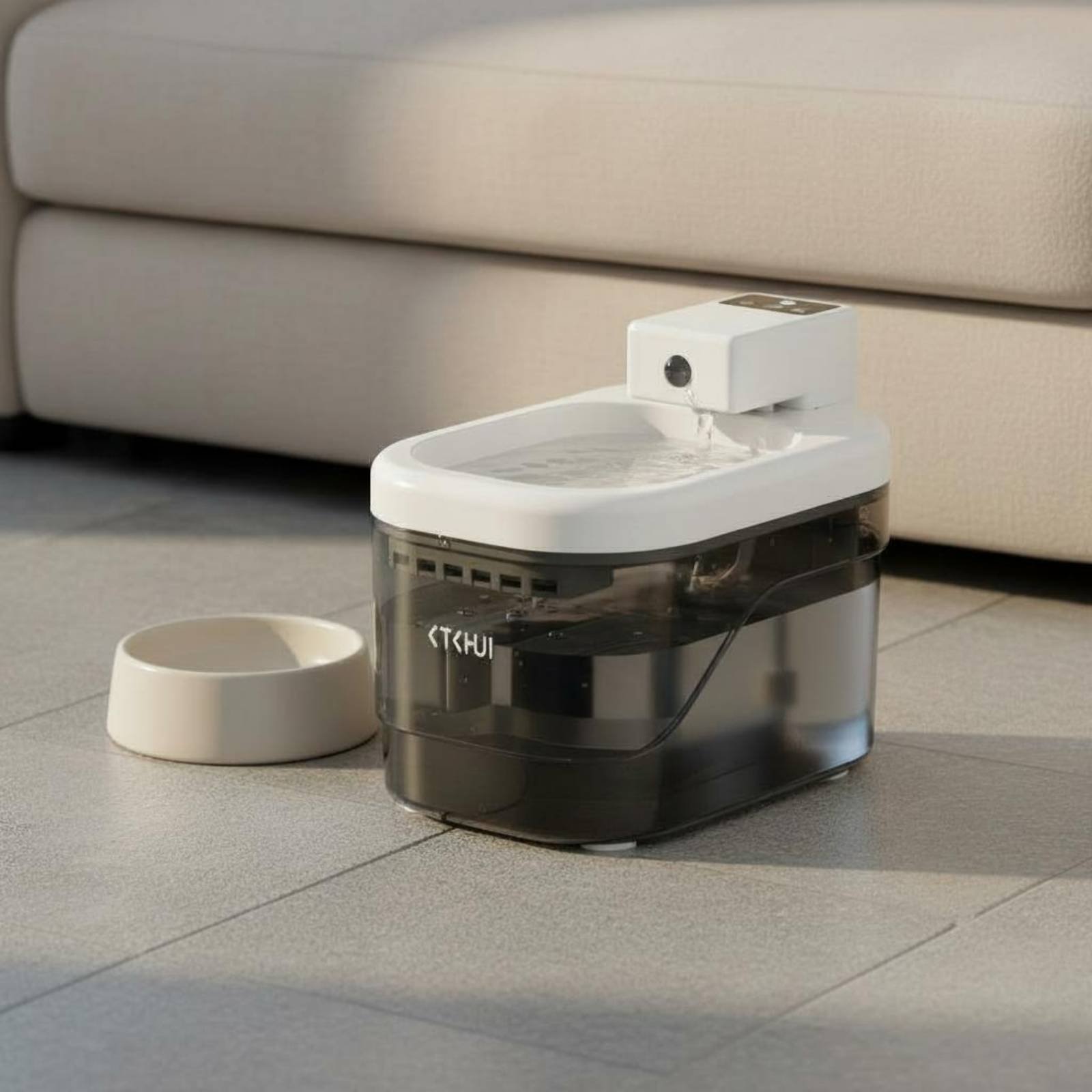 Wireless Pet Water Fountain Ul - Pet Water Fountain บทวิจารณ์และราคา