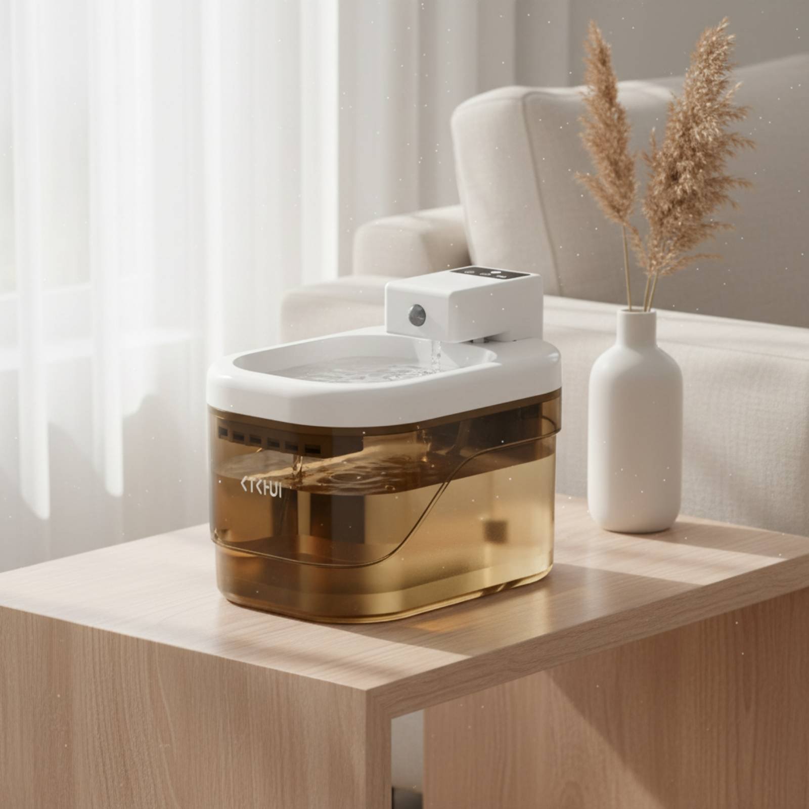 Wireless Pet Water Fountain Ul - Pet Water Fountain บทวิจารณ์และราคา