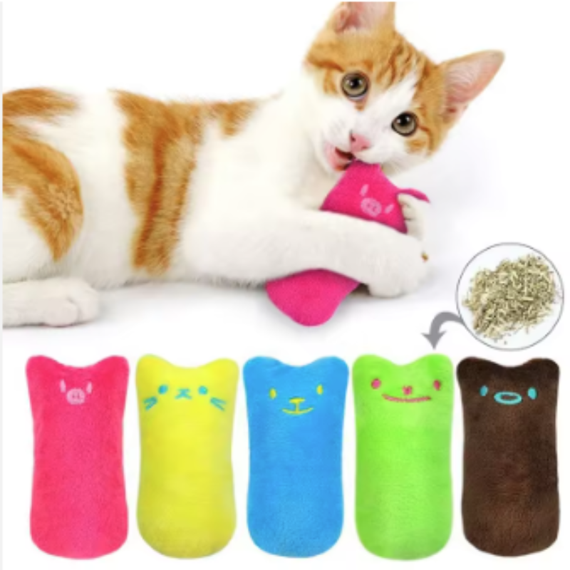 New Teeth Grinding Catnip Toys - Catnip Toys บทวิจารณ์และราคา
