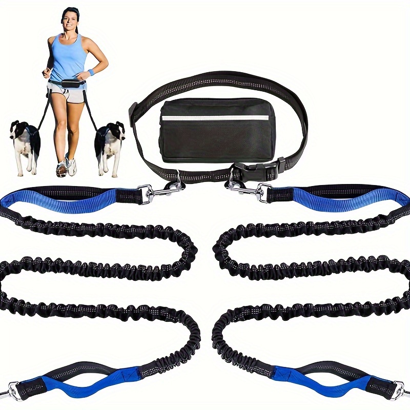 Adjustable Hands-Free Dog Runn - Retractable Dog Leash บทวิจารณ์และราคา