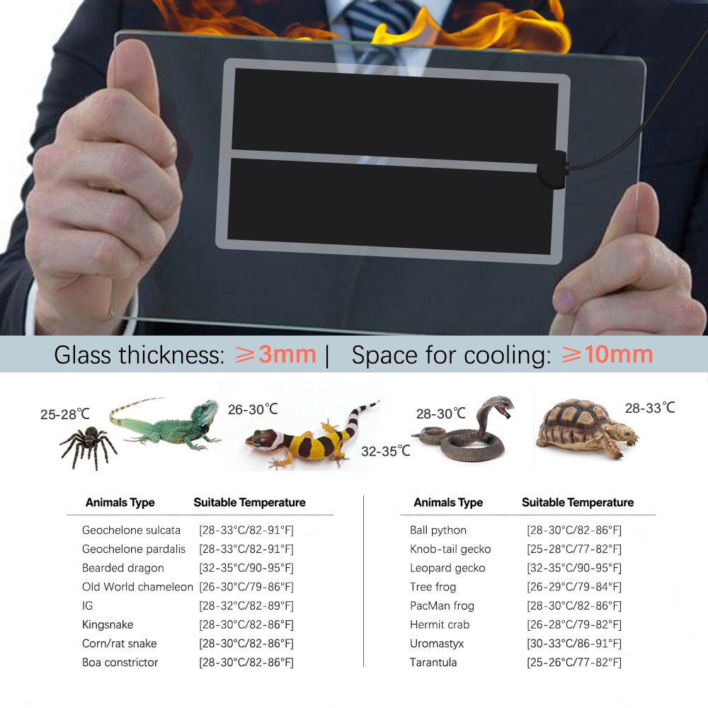 45W-5W 2/4/6H Timing Pet Heati - Reptile Heating Mat บทวิจารณ์และราคา