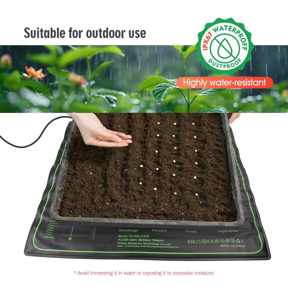 17.5/45/100W PVC Seedling Ther - Reptile Heating Mat บทวิจารณ์และราคา