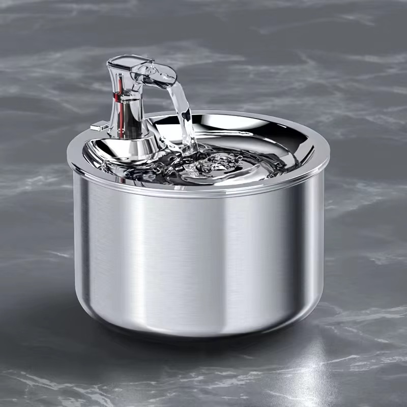Design Stainless Steel Pet Wat - Pet Water Fountain บทวิจารณ์และราคา