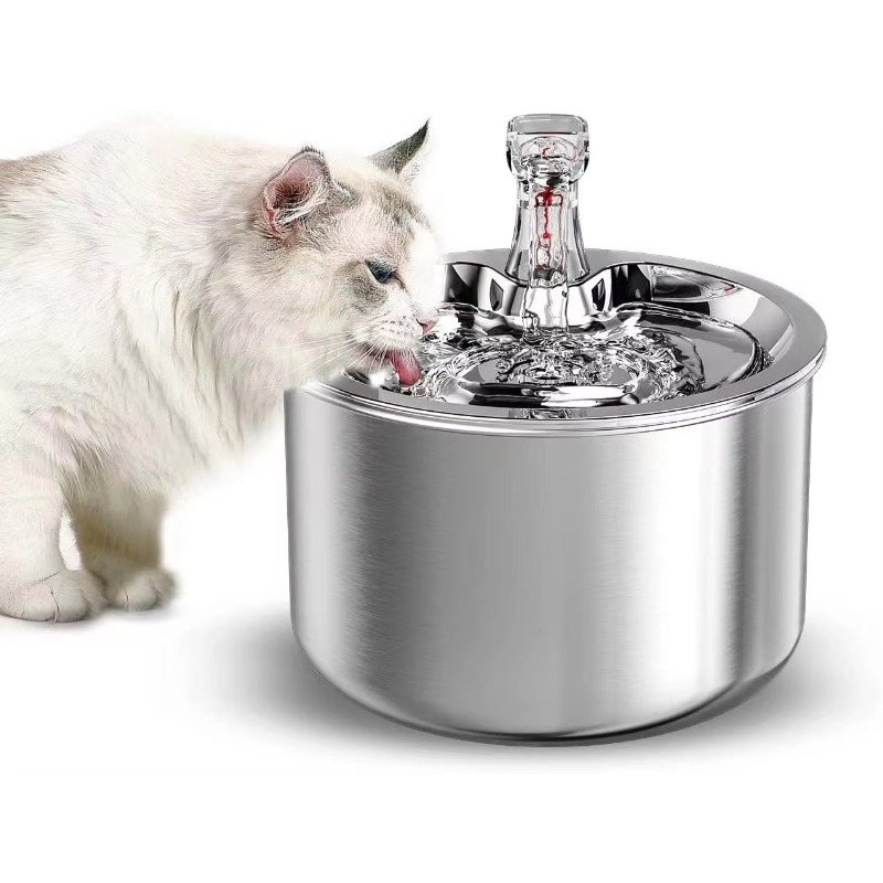 Design Stainless Steel Pet Wat - Pet Water Fountain บทวิจารณ์และราคา