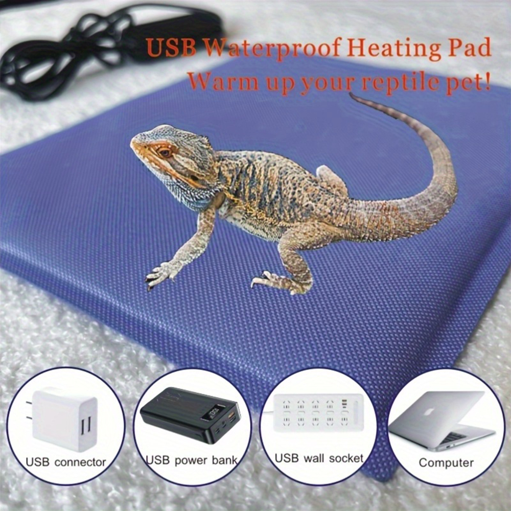 USB Dual-Use Reptiles Heat Mat - Reptile Heating Mat บทวิจารณ์และราคา