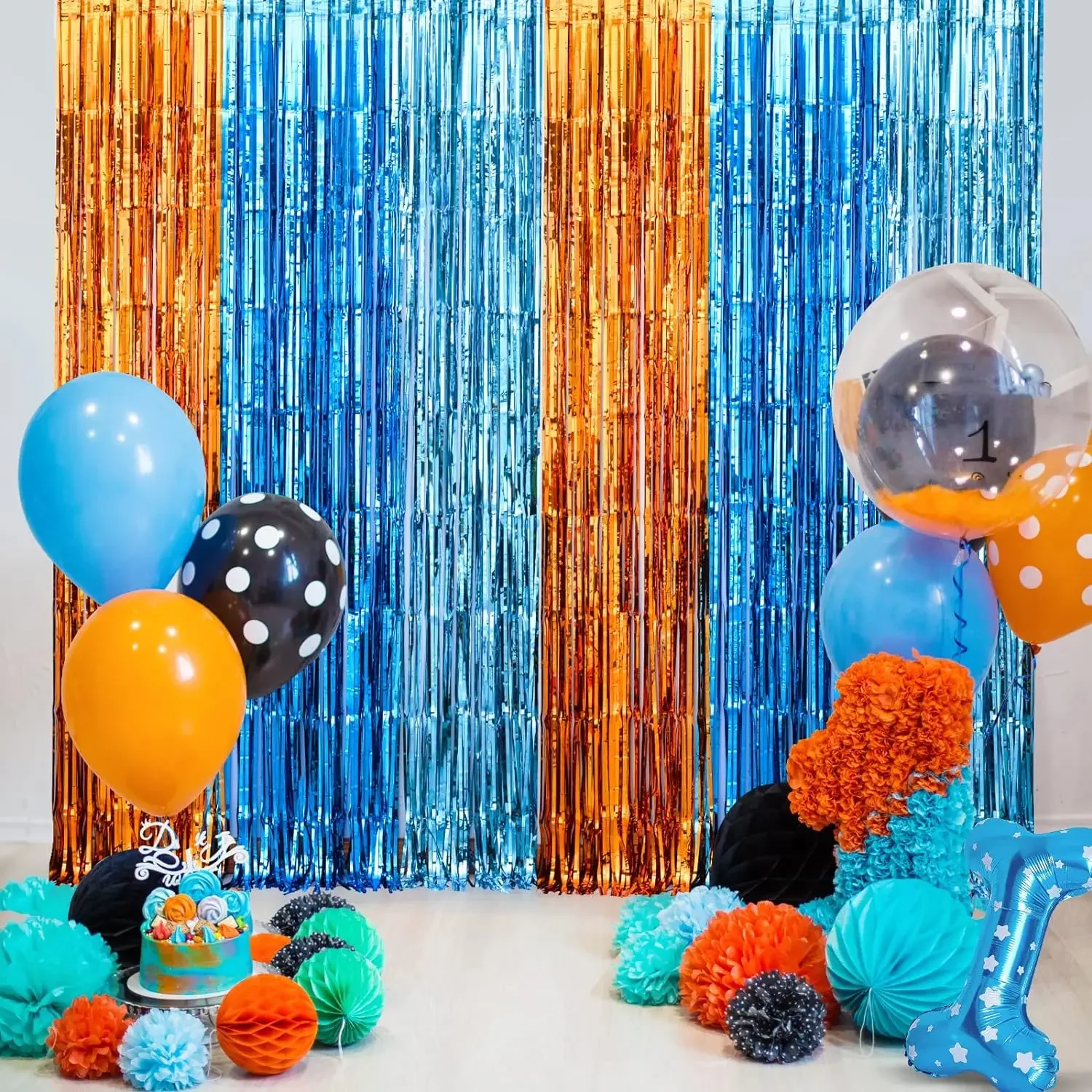 Orange Blue Dog Foil Fringe Cu - Pet Supplies Vending Machine บทวิจารณ์และราคา