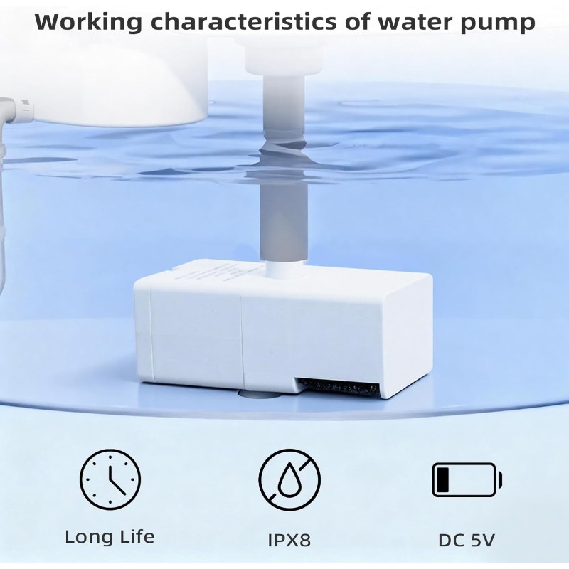 B84B-Pet Water Fountain Replac - Pet Water Fountain บทวิจารณ์และราคา