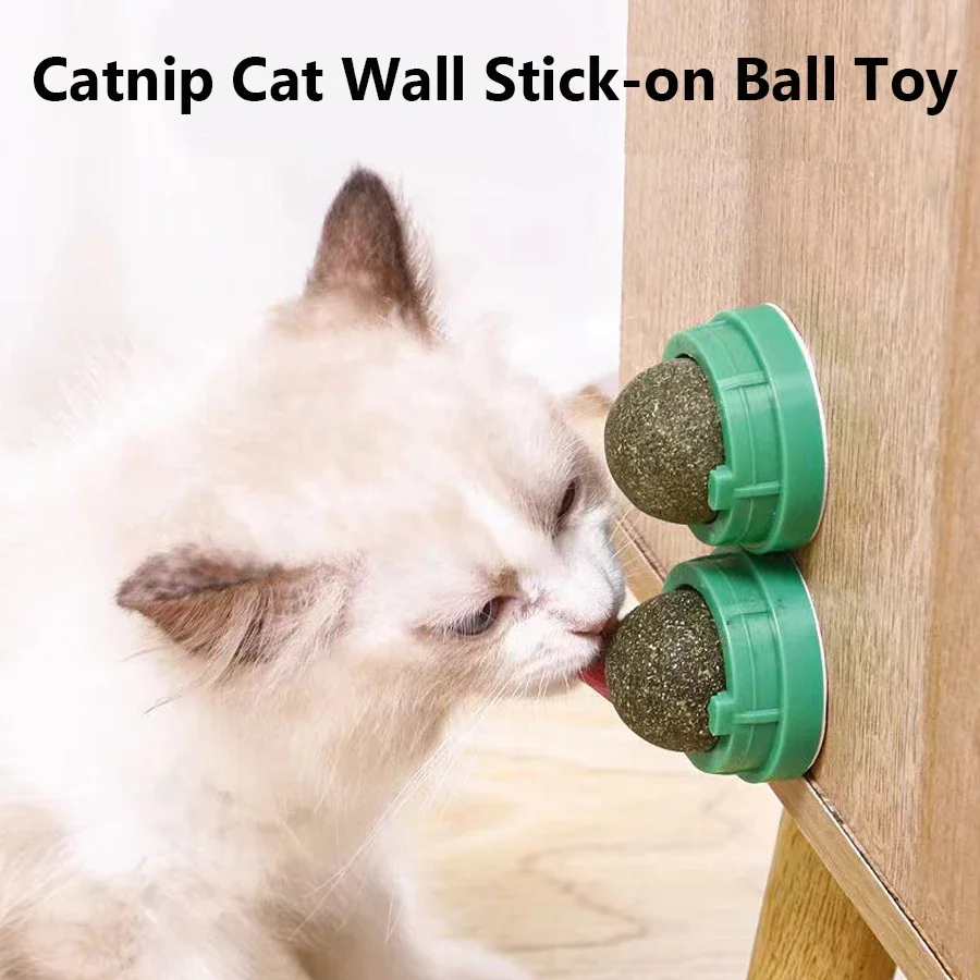 Catnip Cat Wall Sticky Ball To - Catnip Toys บทวิจารณ์และราคา