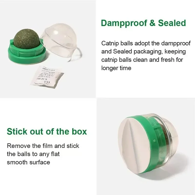 Catnip Cat Wall Sticky Ball To - Catnip Toys บทวิจารณ์และราคา