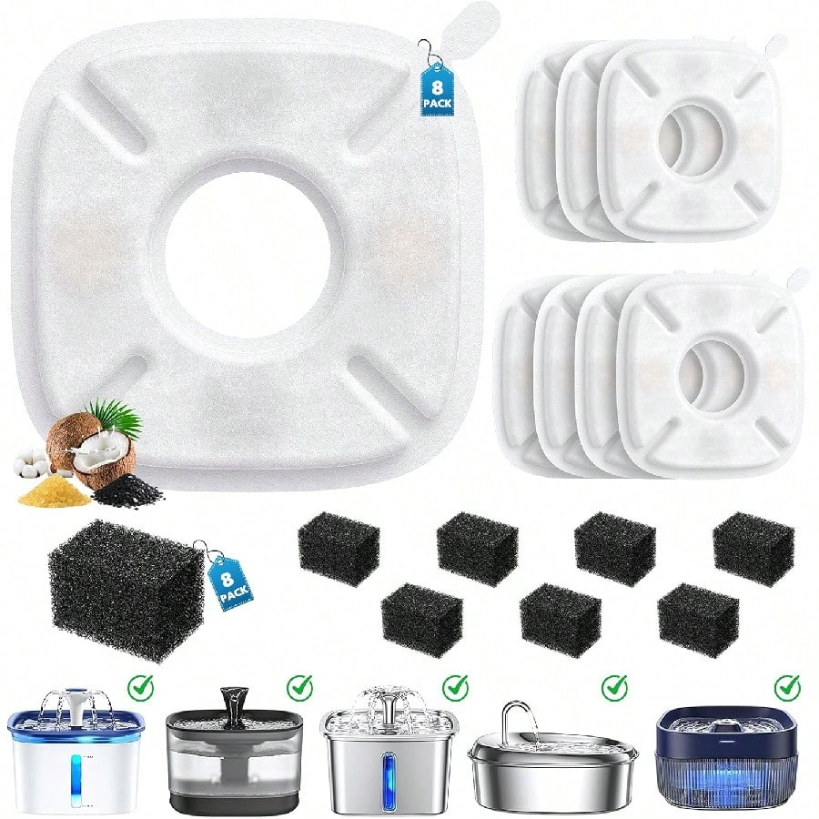 Cat Water Fountain Filters For - Pet Water Fountain บทวิจารณ์และราคา