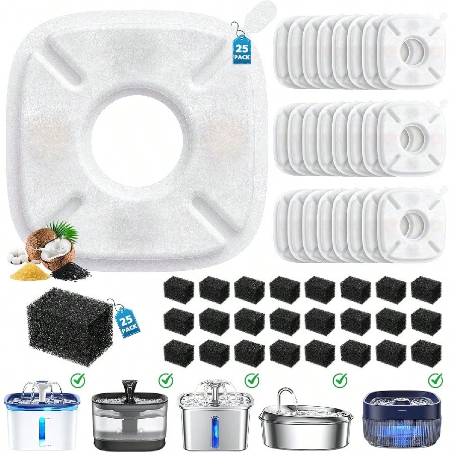 Cat Water Fountain Filters For - Pet Water Fountain บทวิจารณ์และราคา