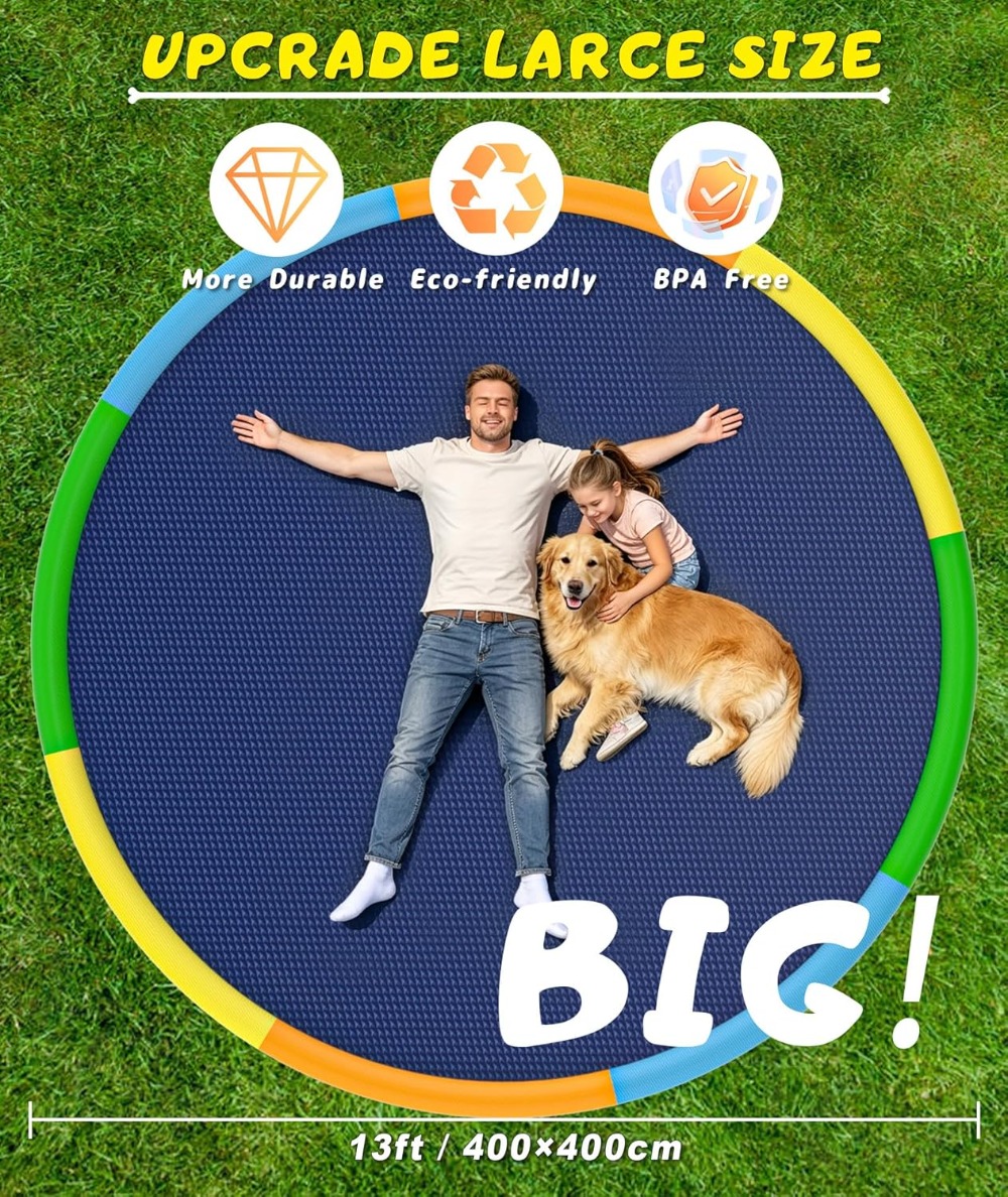 13FT Extra Large Splash Pad, T - Pet Water Fountain บทวิจารณ์และราคา